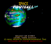 Space Football Super Nintendo  box art